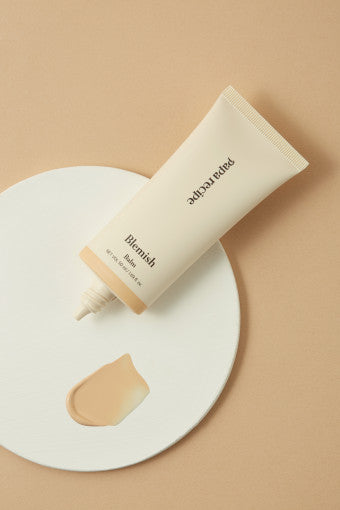 Natural tone BB cream texture
